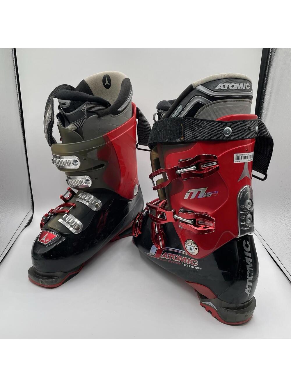 Atomic M Tech 90 Men's Ski Boots - 327mm Red/Black + High Sierra Boots Backpack